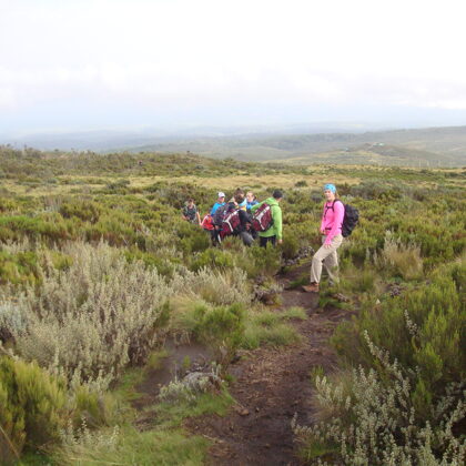 Trekking Mount Kenya, Summit Treks, Small Group Walking Adventures, Epic Active Adventures