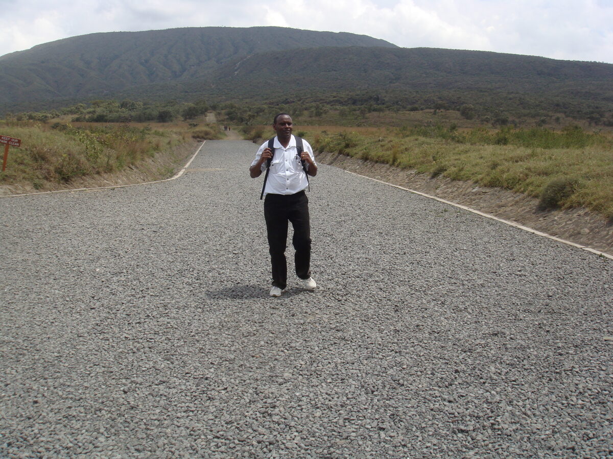 James Muraguri Gichohi Director -YHA Kenya Travel- Walking Hiking Tours.